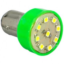 Лампа стоп-сигнал, двухконтактная 9 SMD белый