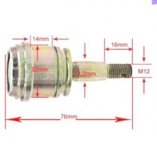 Шаровая опора ATV 150/200/300/500/, 14мм 32мм x 12мм
